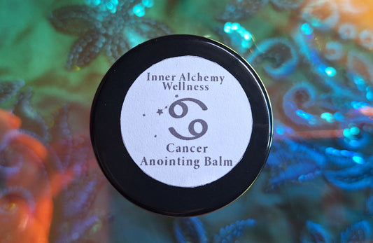 Cancer Zodiac Anointing Oil Balm - Nurturing Comfort Essential Oil Blend