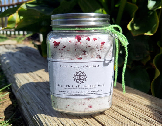 Heart Chakra Bath Soak - Loving Harmony Blend
