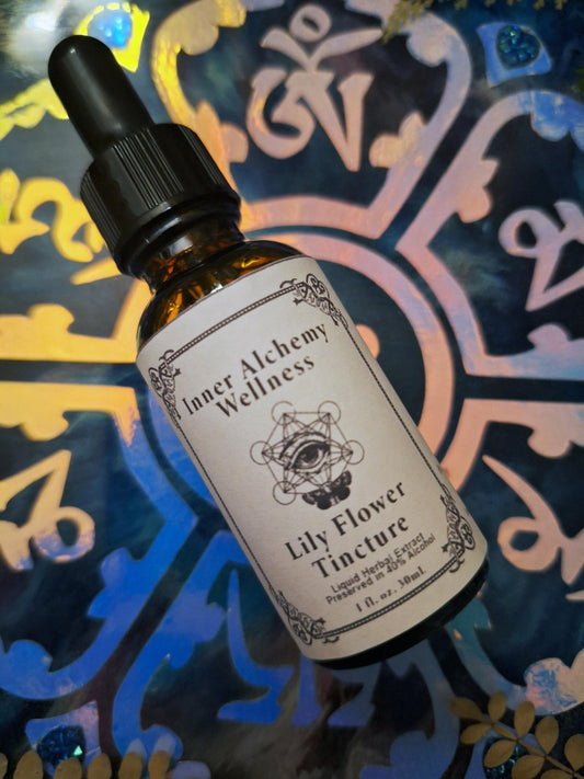 Lily Flower Tincture- Bai He Herbal Extract