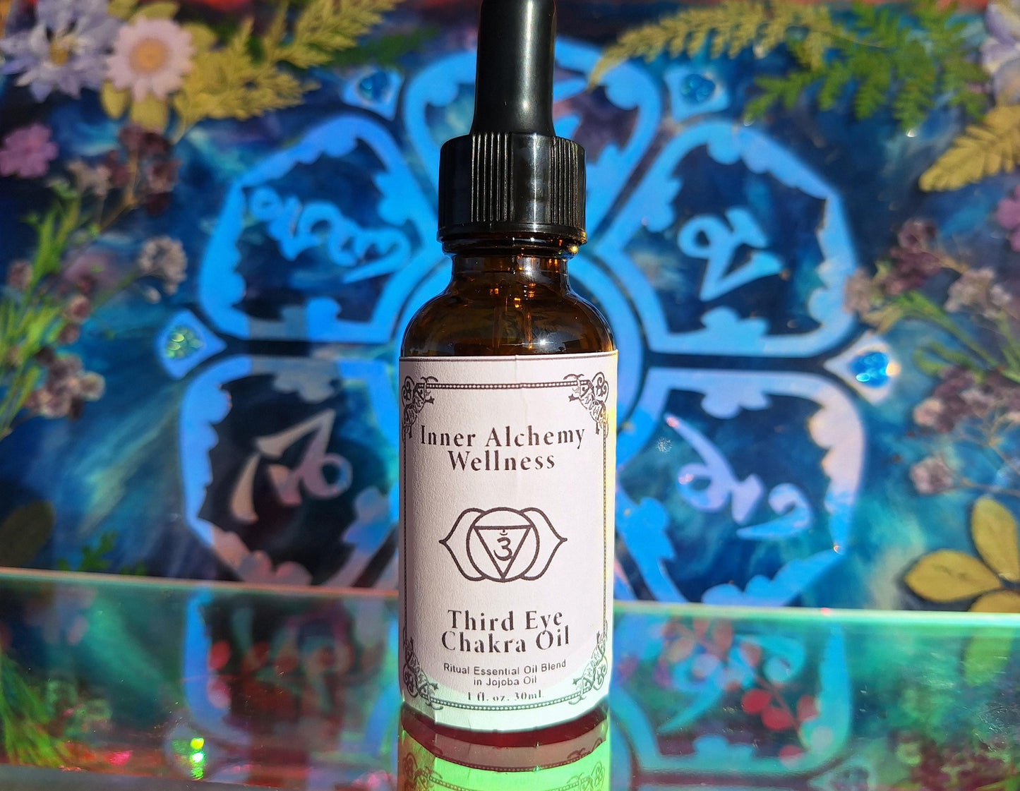 Third Eye Chakra Balancing Oil - Ajna Essential Oil Blend
