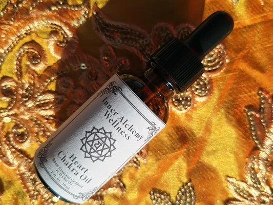 Heart Chakra Balancing Oil - Anahata Essential Oil Blend