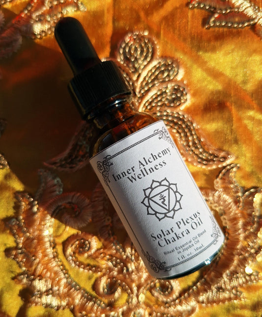 Solar Plexus Balancing Oil - Manipura Essential Oil Blend