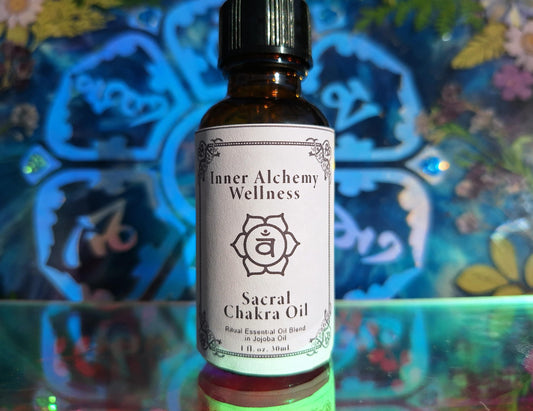 Sacral Chakra Balancing Oil - Svadhisthana Essential Oil Blend