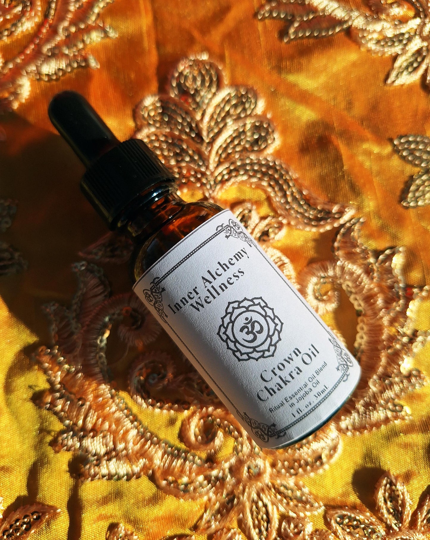 Crown Chakra Balancing Oil - Sahasrara Essential Oil Blend
