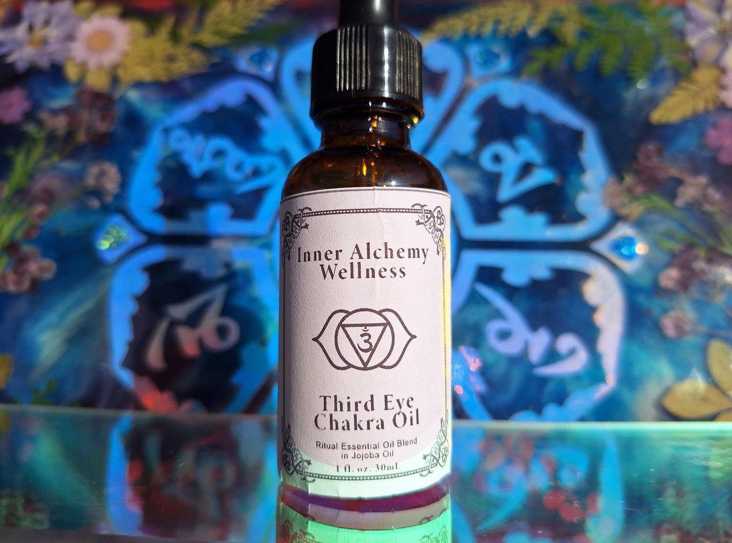Third Eye Chakra Balancing Oil - Ajna Essential Oil Blend