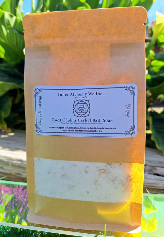 Root Chakra Herbal Bath Soak - Grounding Earth Blend