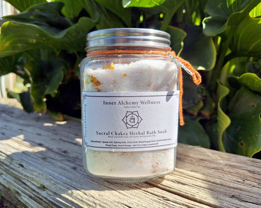 Sacral Chakra Bath Soak - Creative Flow Blend