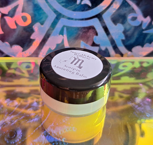 Scorpio Zodiac Anointing Oil Balm - Transformative Depth Essential Oil Blend