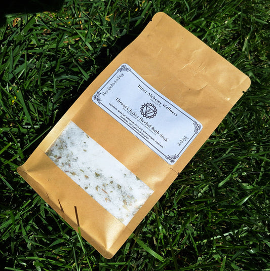 Throat Chakra Bath Soak - Clear Expression Blend