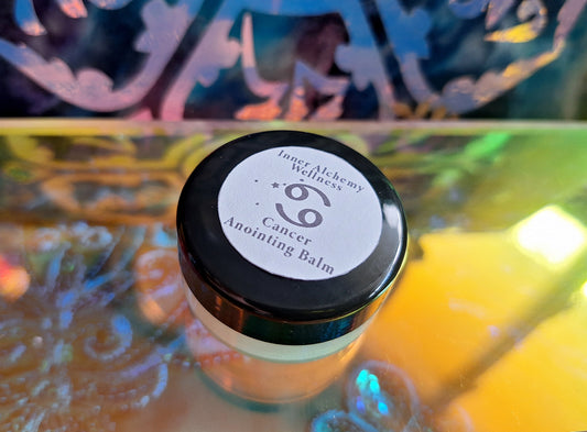 Cancer Zodiac Anointing Oil Balm - Nurturing Comfort Essential Oil Blend