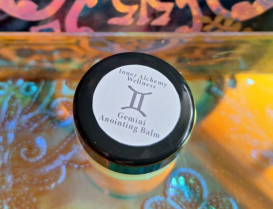 Gemini Zodiac Anointing Oil Balm - Curious Connection Essential Oil Blend