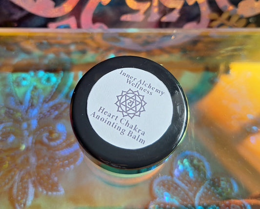Anahata Heart Chakra Anointing Oil Balm -  Love Essential Oil Blend