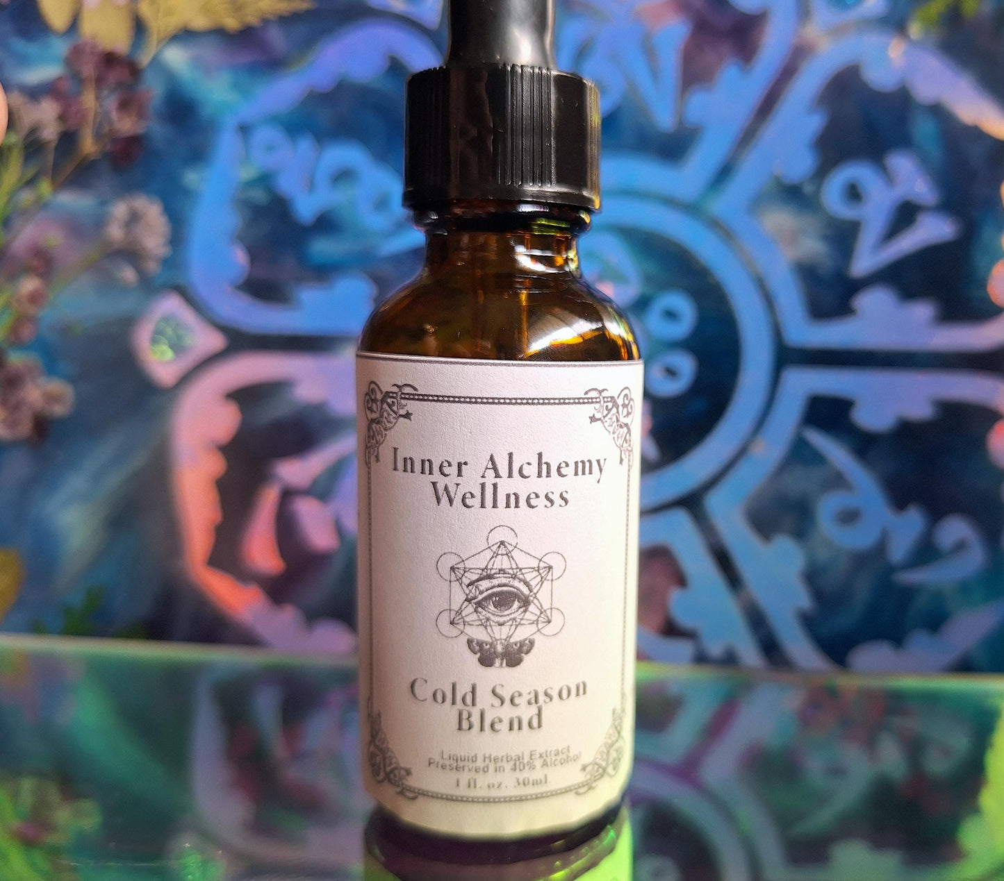 Cold Season Tincture- Respiratory Support Herbal Extract