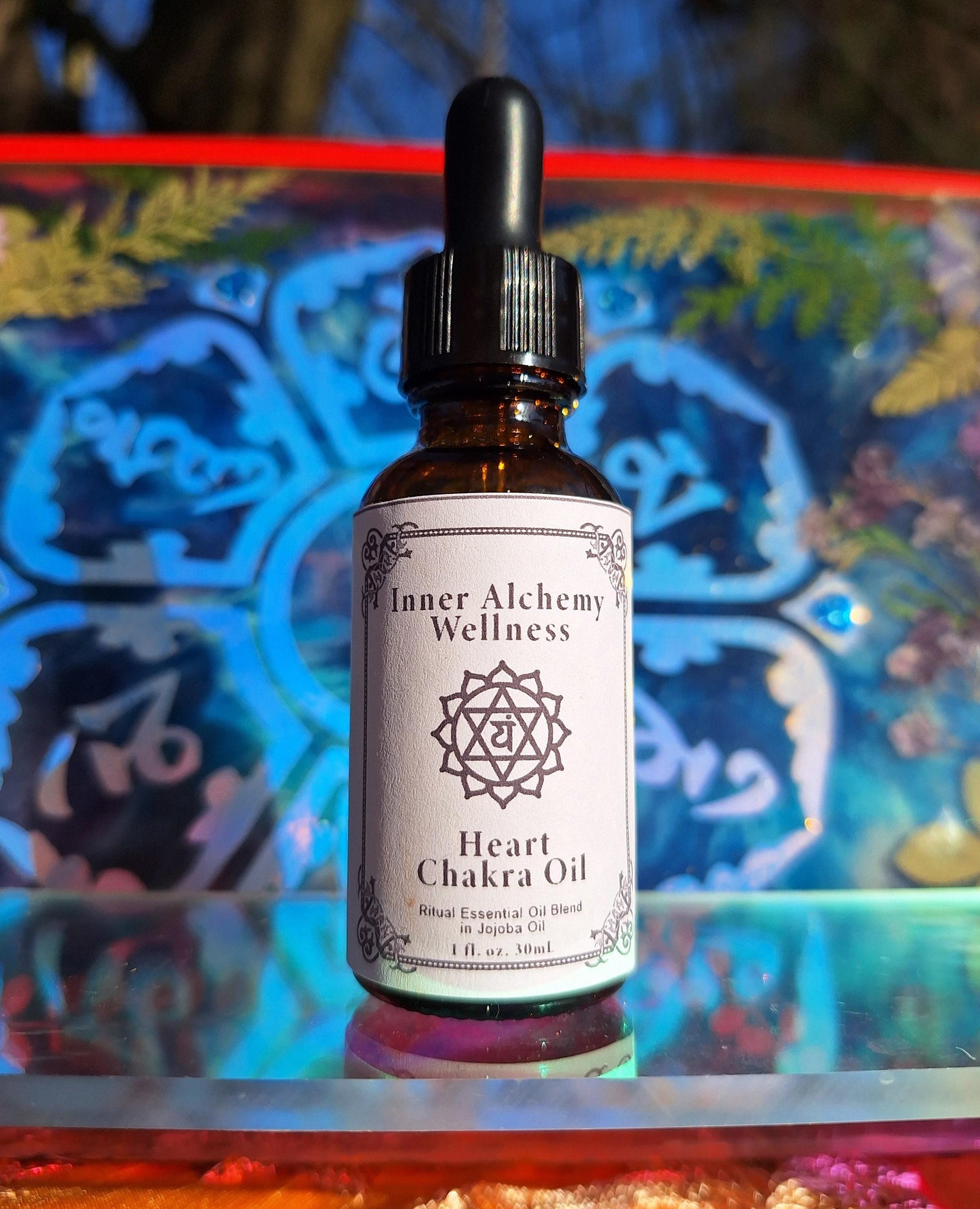 Heart Chakra Balancing Oil - Anahata Essential Oil Blend