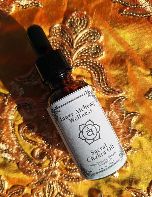Sacral Chakra Balancing Oil - Svadhisthana Essential Oil Blend