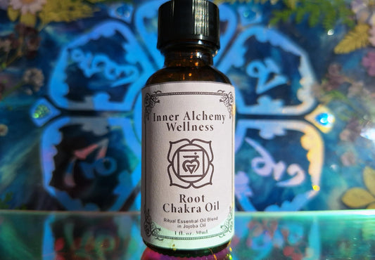 Root Chakra Balancing Oil - Muladhara Essential Oil Blend