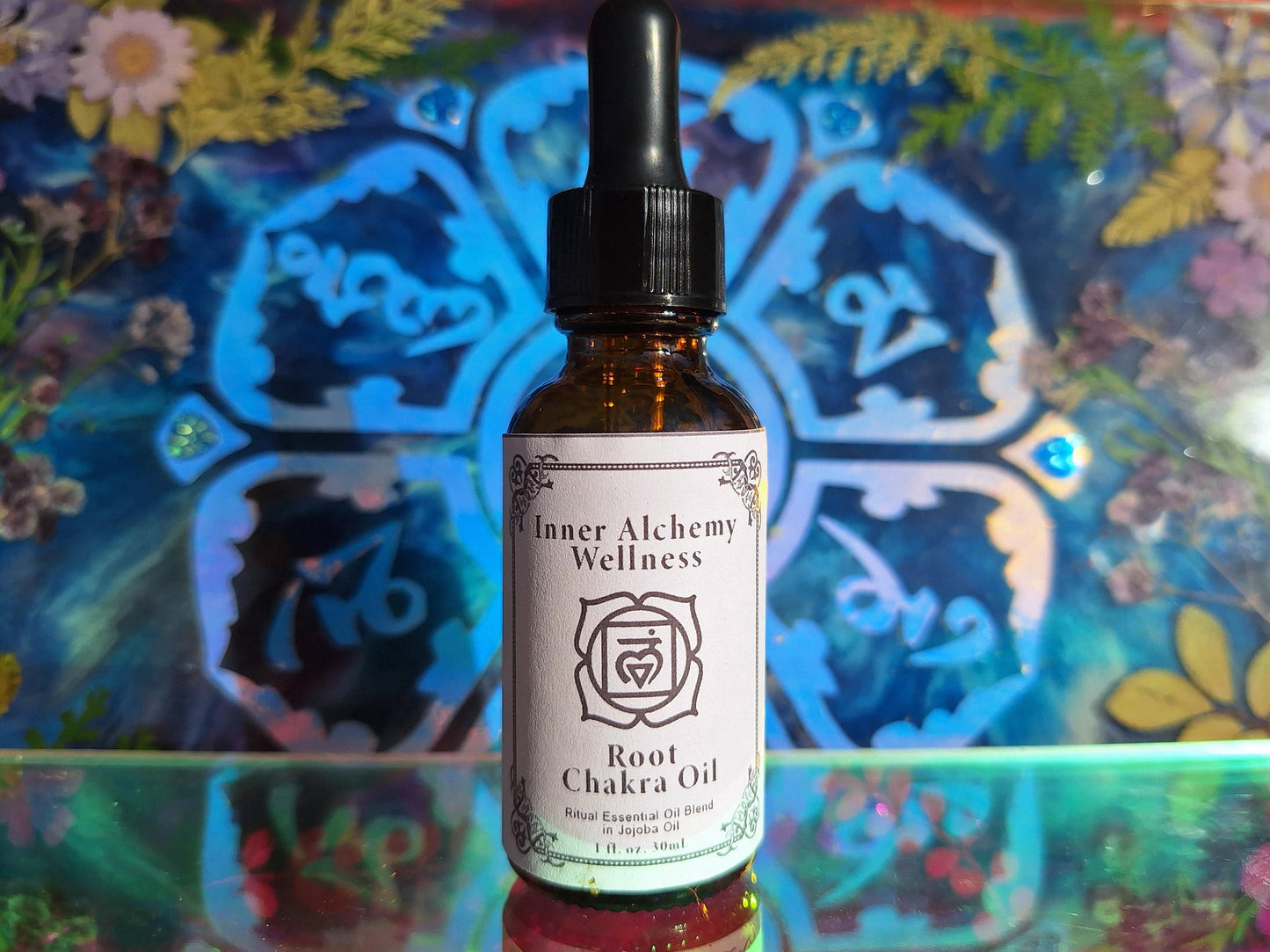 Root Chakra Balancing Oil - Muladhara Essential Oil Blend