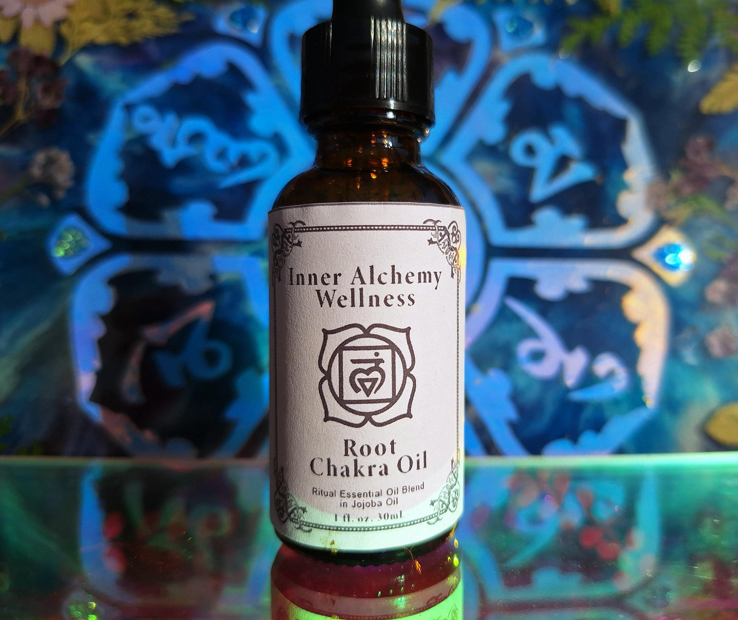 Root Chakra Balancing Oil - Muladhara Essential Oil Blend