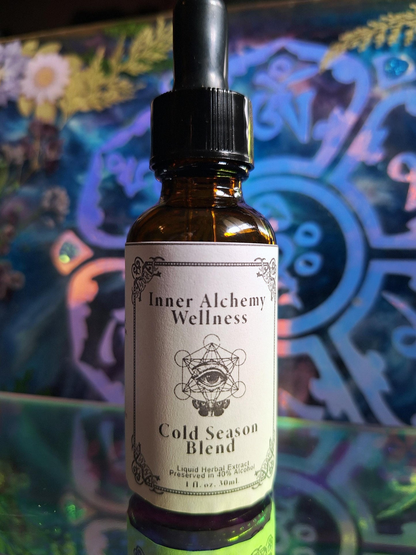 Cold Season Tincture- Respiratory Support Herbal Extract