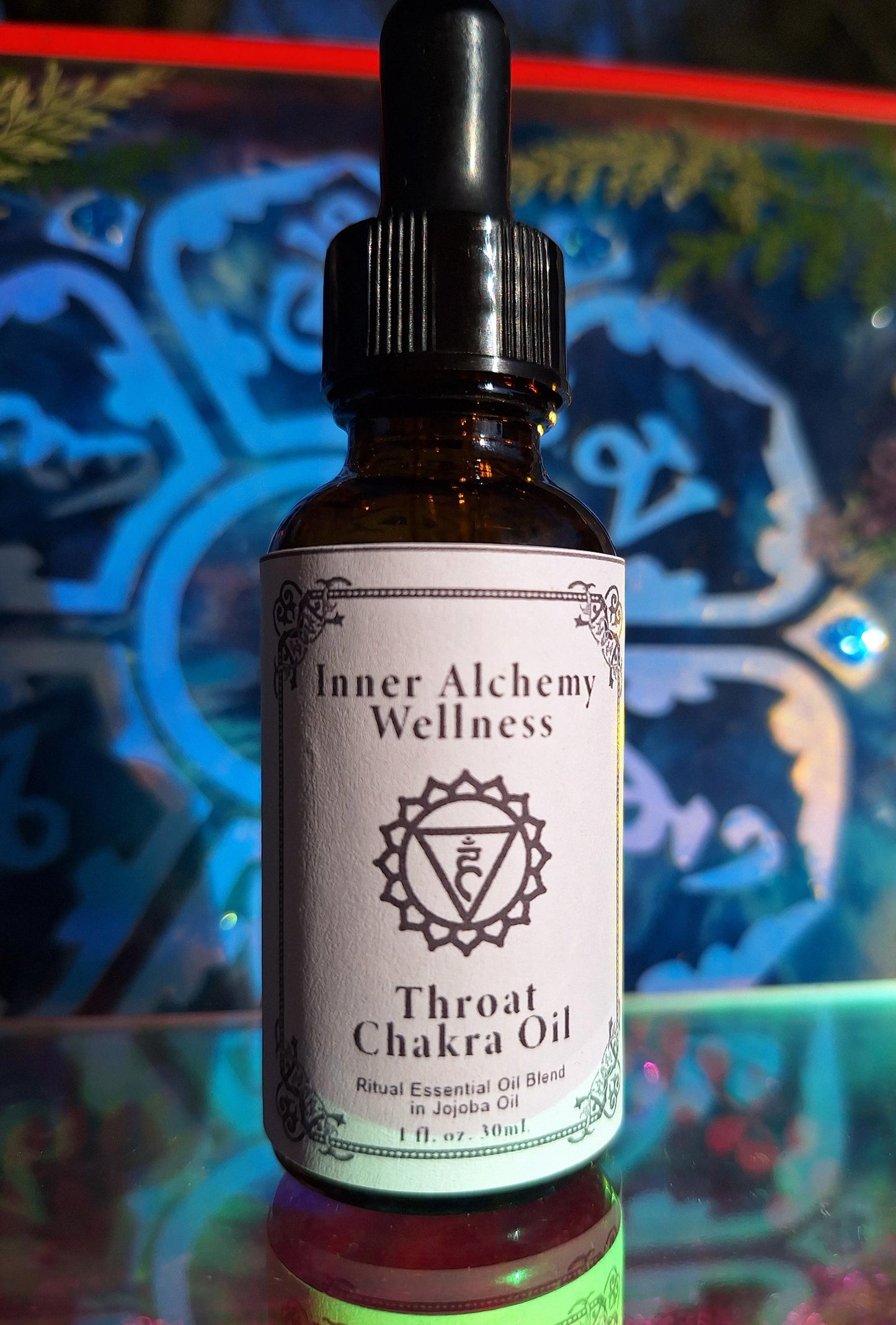 Throat Chakra Balancing Oil - Vishudda Essential Oil Blend