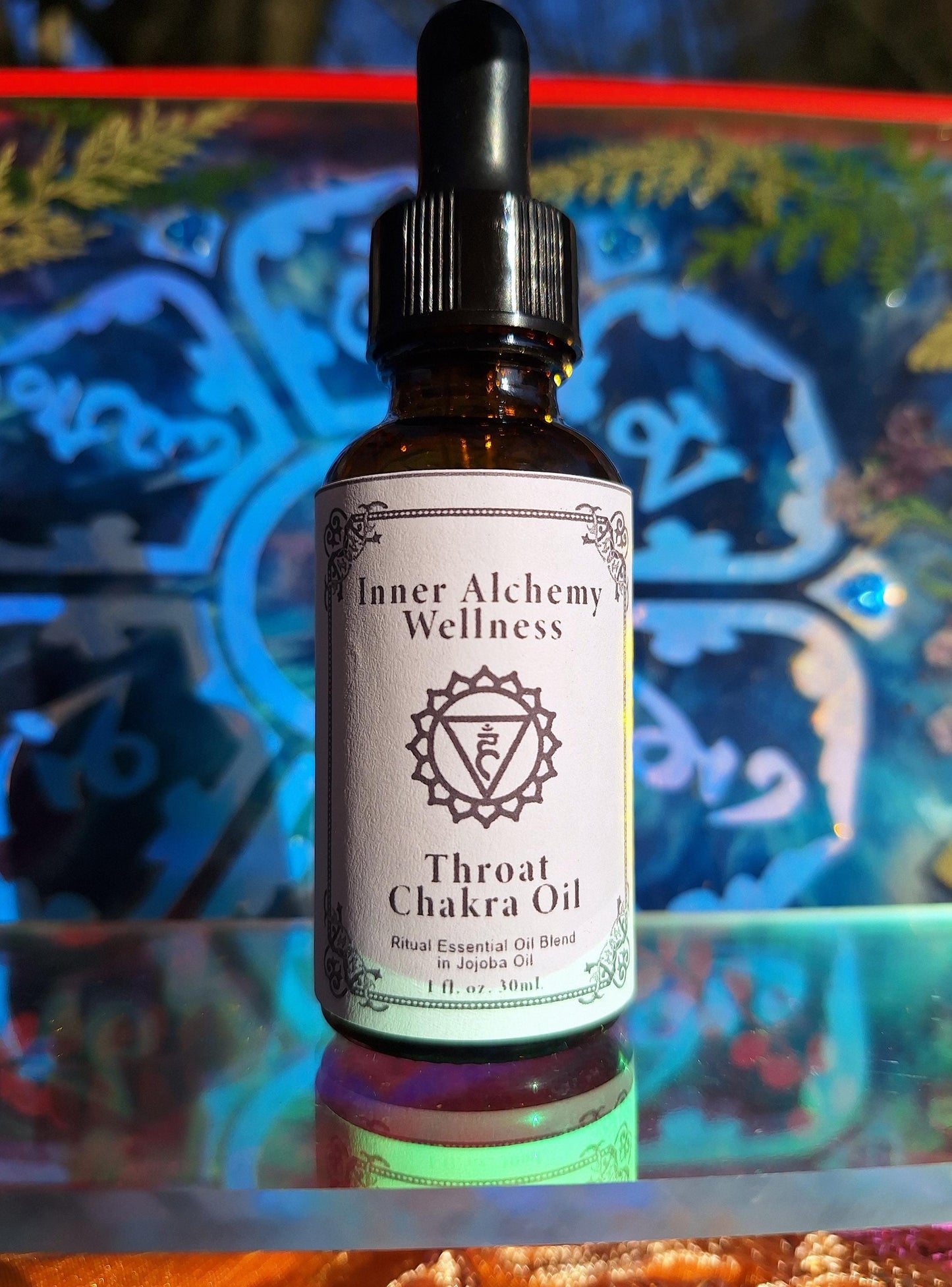 Throat Chakra Balancing Oil - Vishudda Essential Oil Blend