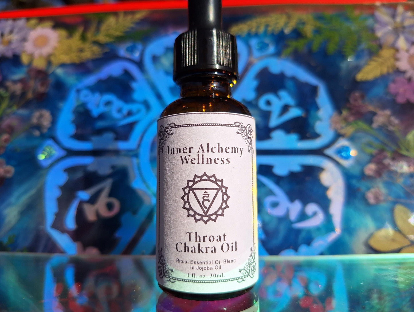 Throat Chakra Balancing Oil - Vishudda Essential Oil Blend