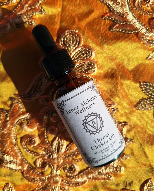 Throat Chakra Balancing Oil - Vishudda Essential Oil Blend