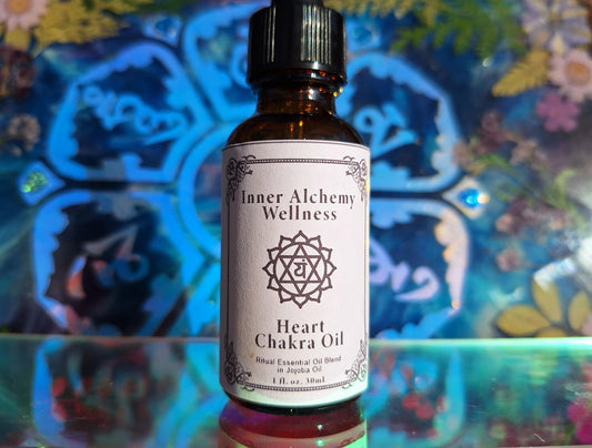 Heart Chakra Balancing Oil - Anahata Essential Oil Blend