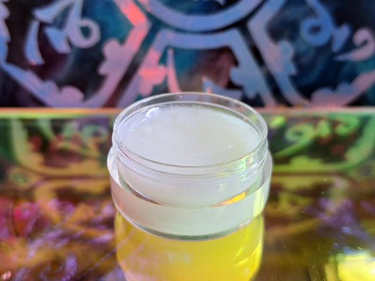 Sahasrara Crown Chakra Anointing Oil Balm -  Divine Connection Essential Oil Blend