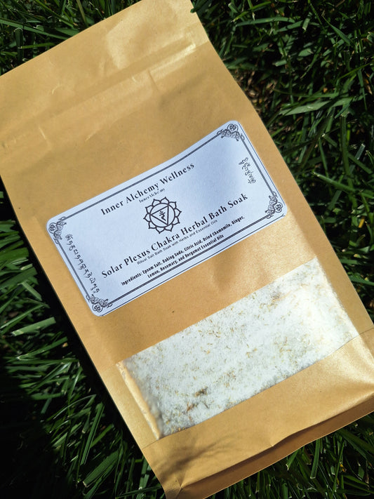 Solar Plexus Chakra Bath Soak - Empowered Radiance Blend